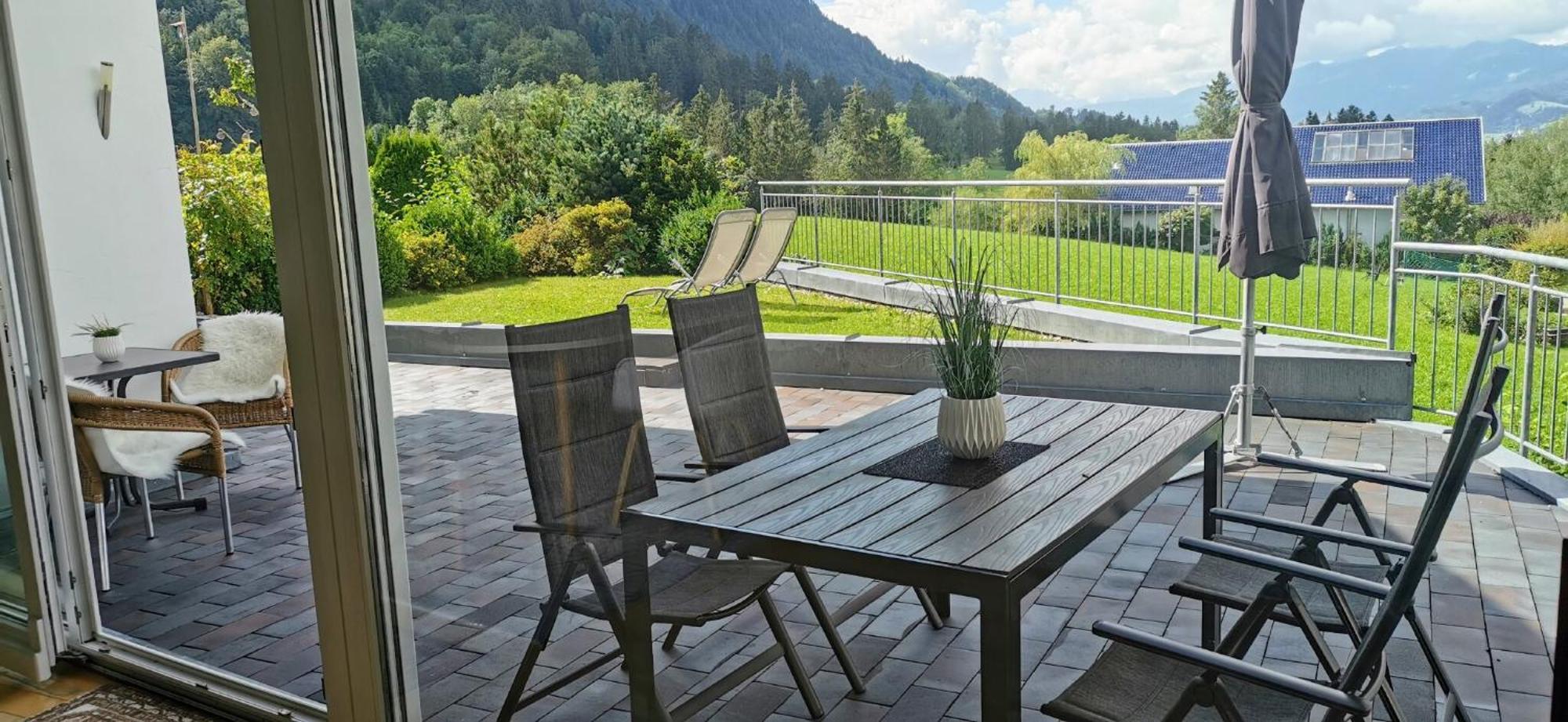 Ferienwohnung Panoramablick Rettenberg Exterior photo