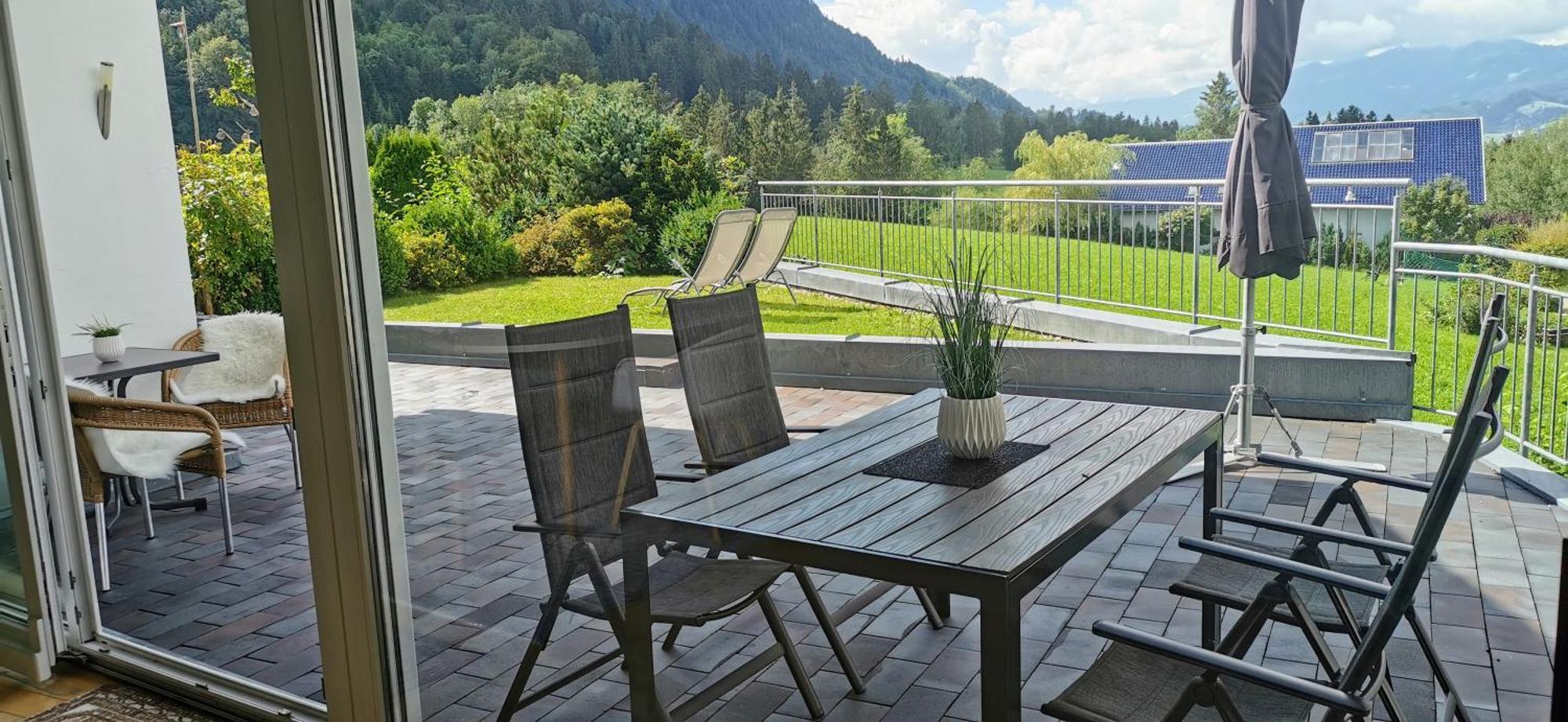 Ferienwohnung Panoramablick Rettenberg Exterior photo