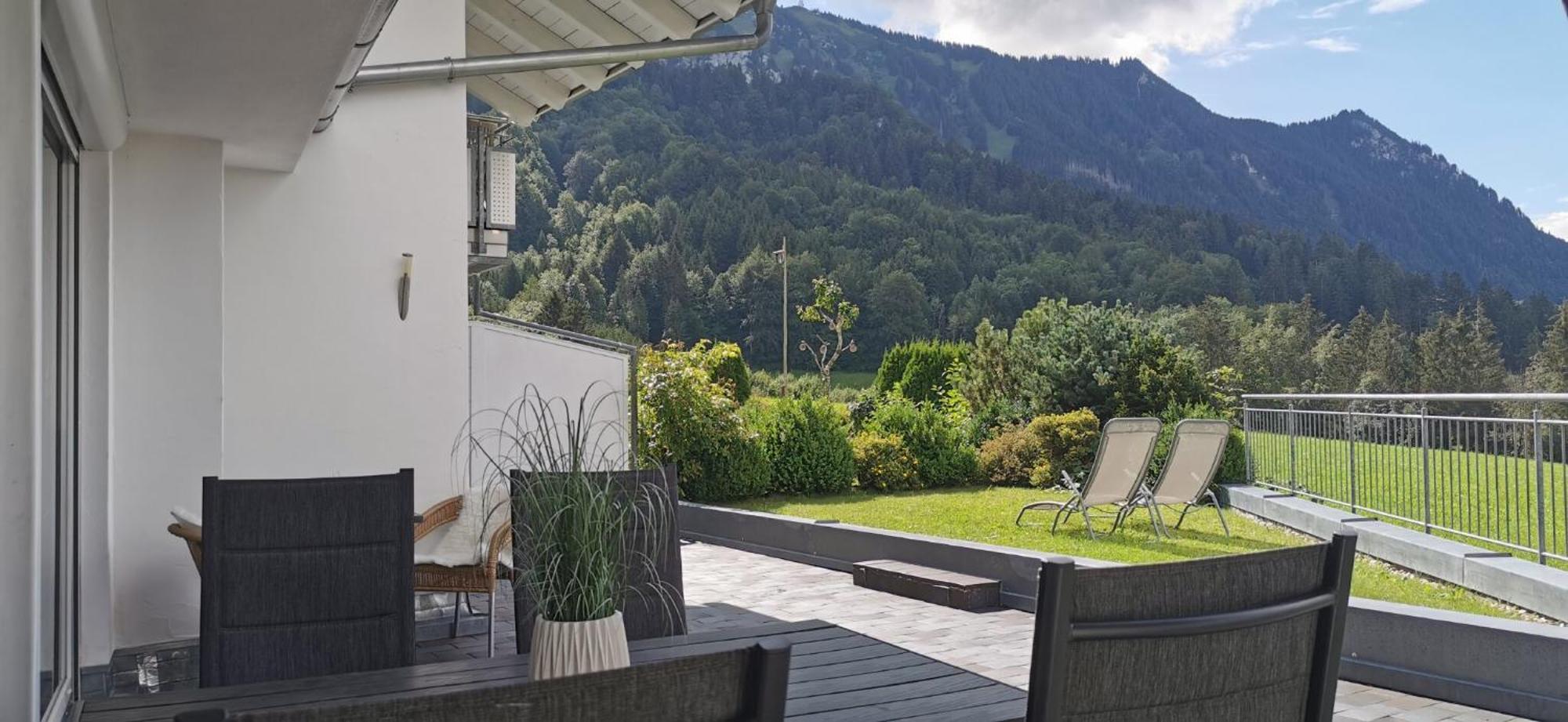 Ferienwohnung Panoramablick Rettenberg Exterior photo